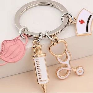 Nurse Charm / Keychain / Keyring 😷🩺💉